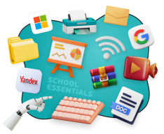 Цифровая база для школьника - КИБЕРшкола программирования для детей, компьютерные курсы для школьников, начинающих и подростков - KIBERone г. Щёлково