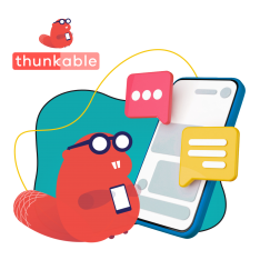 Разработка мобильных приложений в Thunkable. Начало - КИБЕРшкола программирования для детей, компьютерные курсы для школьников, начинающих и подростков - KIBERone г. Щёлково