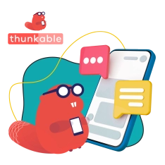 Разработка мобильных приложений в Thunkable - КИБЕРшкола программирования для детей, компьютерные курсы для школьников, начинающих и подростков - KIBERone г. Щёлково