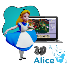 Alice 3d - КИБЕРшкола программирования для детей, компьютерные курсы для школьников, начинающих и подростков - KIBERone г. Щёлково
