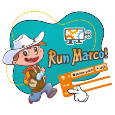 Run Marco - КИБЕРшкола программирования для детей, компьютерные курсы для школьников, начинающих и подростков - KIBERone г. Щёлково