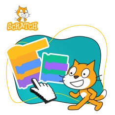 Scratch. Продвинутый уровень – создаём игры, как маленькие разработчики! - КИБЕРшкола программирования для детей, компьютерные курсы для школьников, начинающих и подростков - KIBERone г. Щёлково