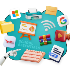 Цифровая база для школьника - КИБЕРшкола программирования для детей, компьютерные курсы для школьников, начинающих и подростков - KIBERone г. Щёлково