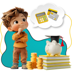 Финансовый интеллект вместе KIBERone - КИБЕРшкола программирования для детей, компьютерные курсы для школьников, начинающих и подростков - KIBERone г. Щёлково