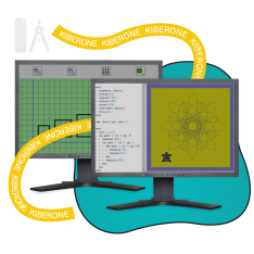 Исполнители чертежник и черепашка - КИБЕРшкола программирования для детей, компьютерные курсы для школьников, начинающих и подростков - KIBERone г. Щёлково