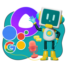 Голосовой помощник Алиса - КИБЕРшкола программирования для детей, компьютерные курсы для школьников, начинающих и подростков - KIBERone г. Щёлково