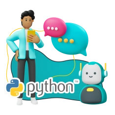 Умный чат-бот на Python на Telegram - КИБЕРшкола программирования для детей, компьютерные курсы для школьников, начинающих и подростков - KIBERone г. Щёлково