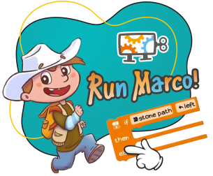 Run Marco - Школа программирования для детей, компьютерные курсы для школьников, начинающих и подростков - KIBERone г. Щёлково