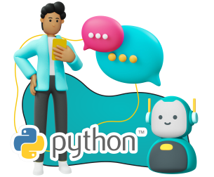 Умный чат-бот на Python - Школа программирования для детей, компьютерные курсы для школьников, начинающих и подростков - KIBERone г. Щёлково